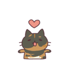 うごくにゃんコ（サビ）（個別スタンプ：4）