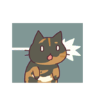 うごくにゃんコ（サビ）（個別スタンプ：23）