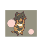 うごくにゃんコ（サビ）（個別スタンプ：24）