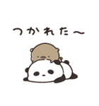 ずっと使える ゆるっと動物 くまのぽんこつ（個別スタンプ：4）