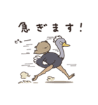 ずっと使える ゆるっと動物 くまのぽんこつ（個別スタンプ：13）
