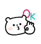 虹くまちゃんの感情スタ⭐️（個別スタンプ：3）