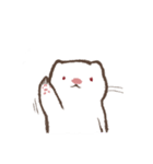 ほっこりフェレット アルビノ（個別スタンプ：5）