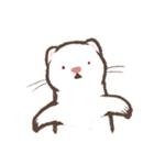 ほっこりフェレット アルビノ（個別スタンプ：15）