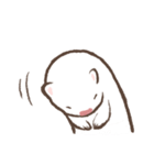 ほっこりフェレット アルビノ（個別スタンプ：18）