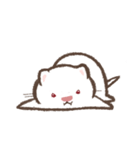 ほっこりフェレット アルビノ（個別スタンプ：29）