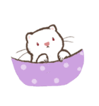 ほっこりフェレット アルビノ（個別スタンプ：33）