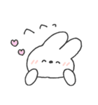 よりみみうさぎ。48♡♥♡（個別スタンプ：8）