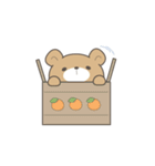 文字なしで毎日使える＊くまころフレンズ（個別スタンプ：7）