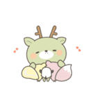 文字なしで毎日使える＊くまころフレンズ（個別スタンプ：17）