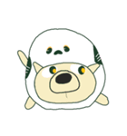みんなでシマエナガ Animals編（個別スタンプ：15）