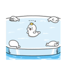 アザラシモンはあざらしの王になりたい（個別スタンプ：24）
