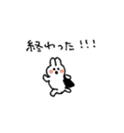 現代社会を生きるうさぎ（個別スタンプ：8）