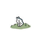 現代社会を生きるうさぎ（個別スタンプ：25）