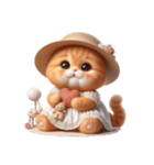 旅行服を着た子猫（NT） v.2（個別スタンプ：7）