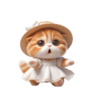 旅行服を着た子猫（NT） v.2（個別スタンプ：9）