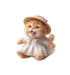 旅行服を着た子猫（NT） v.2（個別スタンプ：10）