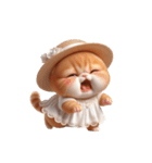 旅行服を着た子猫（NT） v.2（個別スタンプ：12）