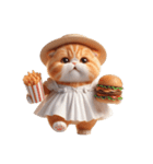 旅行服を着た子猫（NT） v.2（個別スタンプ：20）