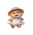 旅行服を着た子猫（NT） v.2（個別スタンプ：27）