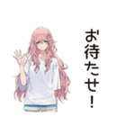 朝弱女子の遅刻バトル★（個別スタンプ：26）