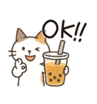 猫ちゃんとスイーツと夏。（個別スタンプ：2）