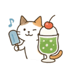 猫ちゃんとスイーツと夏。（個別スタンプ：35）