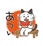 猫ちゃんとスイーツと夏。（個別スタンプ：40）