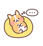 まるまるコーギー 心の声（個別スタンプ：17）
