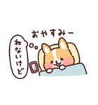 まるまるコーギー 心の声（個別スタンプ：40）