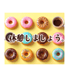 毎日使える♪3Dカラフルスタンプ！（個別スタンプ：15）