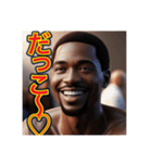 ※わがままを言いう‼︎♡ゲイの黒人男性♡（個別スタンプ：32）