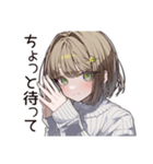 マイペース女子のゆる返信♡（個別スタンプ：19）