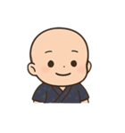 甚平を着た赤ちゃん（個別スタンプ：1）