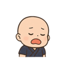 甚平を着た赤ちゃん（個別スタンプ：4）