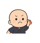 甚平を着た赤ちゃん（個別スタンプ：8）