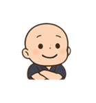 甚平を着た赤ちゃん（個別スタンプ：14）