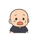 甚平を着た赤ちゃん（個別スタンプ：17）