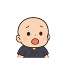 甚平を着た赤ちゃん（個別スタンプ：22）
