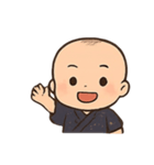 甚平を着た赤ちゃん（個別スタンプ：24）
