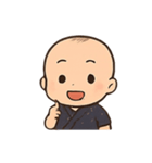 甚平を着た赤ちゃん（個別スタンプ：38）