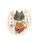 ボーイッシュな猫耳のわらびとひめ（個別スタンプ：12）