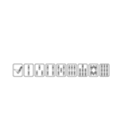 普通に読める使えるギャル文字(麻雀ver)（個別スタンプ：22）