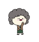 [アレンジ用]おばちゃんらしいおばちゃん2（個別スタンプ：5）