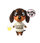 可愛いダックスフンド達（個別スタンプ：2）