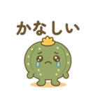 アストロフィツムルリ兜くん（個別スタンプ：8）