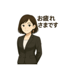 秘書たまねさんのビジネス敬語スタンプ（個別スタンプ：14）