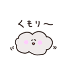 biepo 雨だよー！しろまーるのスタンプ（個別スタンプ：25）