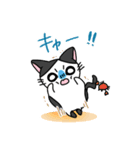 福を呼ぶ！！かぎしっぽねこ大ちゃんの夏（個別スタンプ：15）