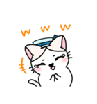 福を呼ぶ！！かぎしっぽねこ大ちゃんの夏（個別スタンプ：26）